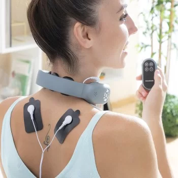 Rechargeable Neck Massager with Remote Control Nekival...