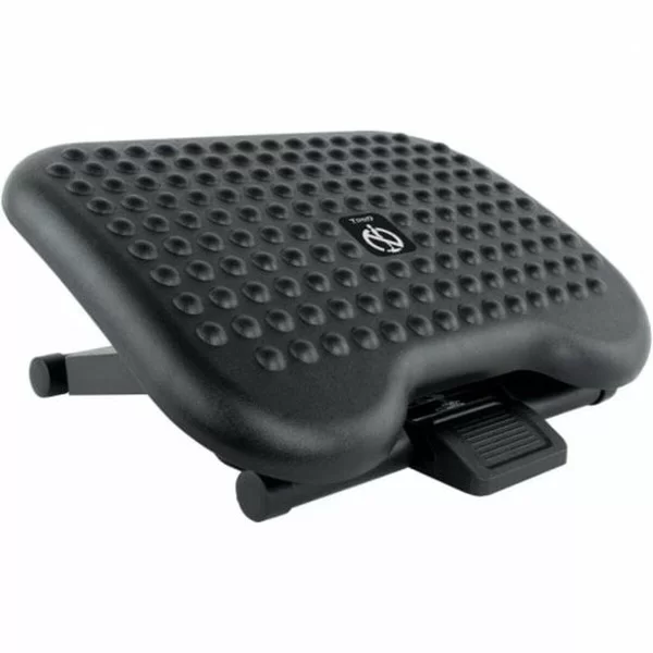 Footrest TooQ TQFR0603-B Adjustable Black