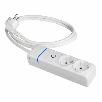 2-socket plugboard with power switch Solera 8012pil 250 V...