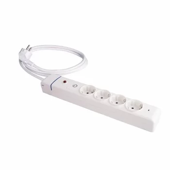 4-socket plugboard with power switch Solera 41ilso 250 V...