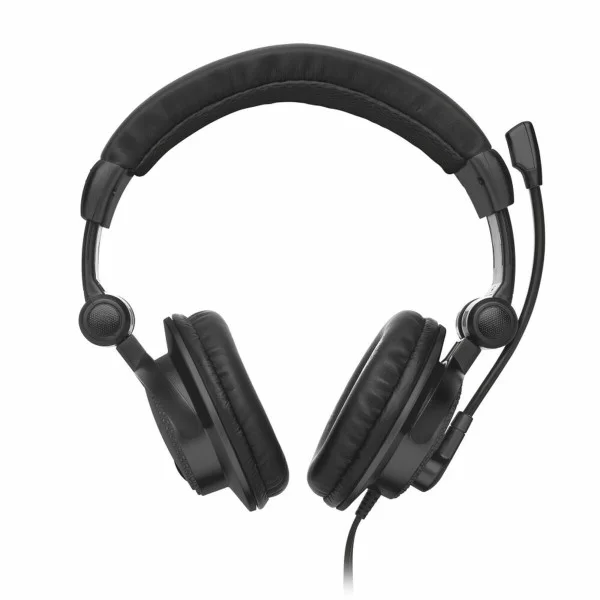 Headphones with Microphone Trust 21658 Black