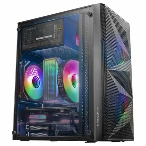 ATX Semi-tower Box Mars Gaming MC-ME Black