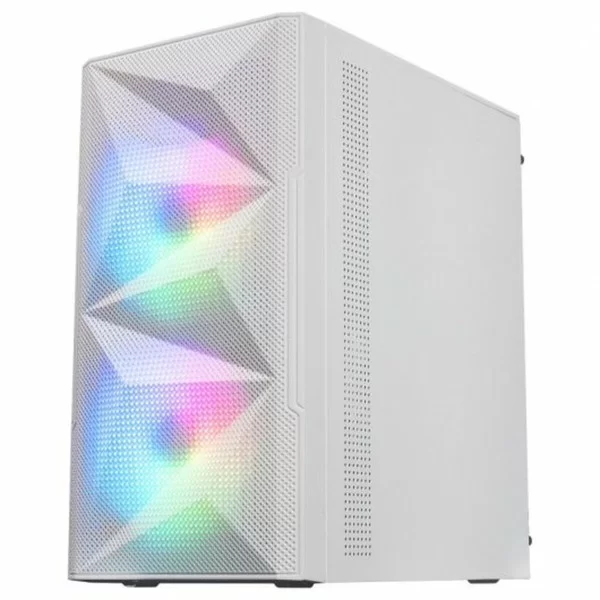 ATX Semi-tower Box Mars Gaming MCMEW White