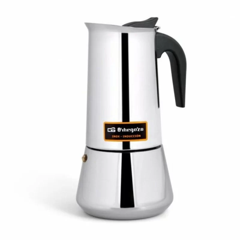Italian Coffee Pot Orbegozo Metal Stainless...