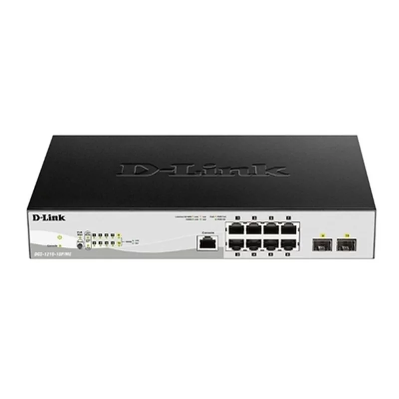 Switch D-Link DGS-1210-10P/ME/E PoE Gigabit...