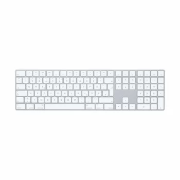 Keyboard Apple MQ052Y/A Spanish Qwerty Silver