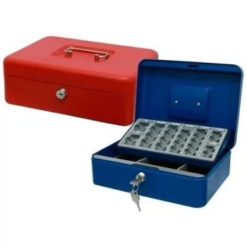 Safe-deposit box Bismark Multicolour Metal 25 x 9 x 17 cm