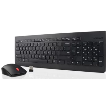 Keyboard and Wireless Mouse Lenovo 4X30M39490 Spanish...
