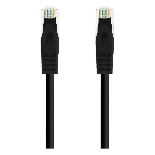 UTP Category 6 Rigid Network Cable NANOCABLE 10.20.1803-BL LSZH (2 m) Black 2 m 3 m