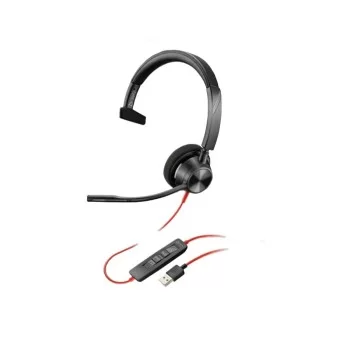 Headphones with Microphone HP BW3310-M Black