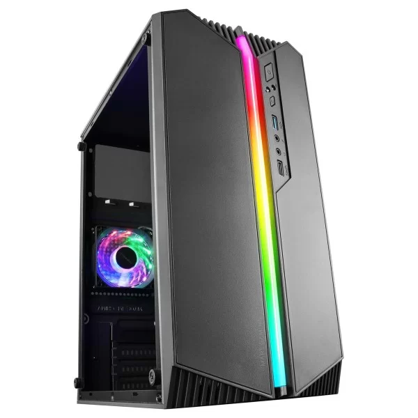 ATX Semi-tower Box Mars Gaming Black