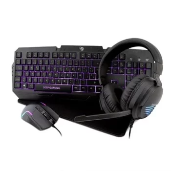 Keyboard and Mouse DeepGaming DG-KTRAA-15 Black...