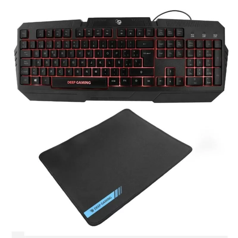 Keyboard and Mouse DeepGaming DG-KTRAA-15 Black...