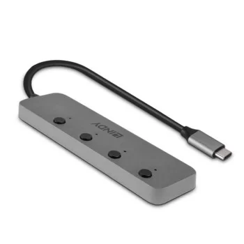 USB-C Hub LINDY 43383 Grey (1 Unit)