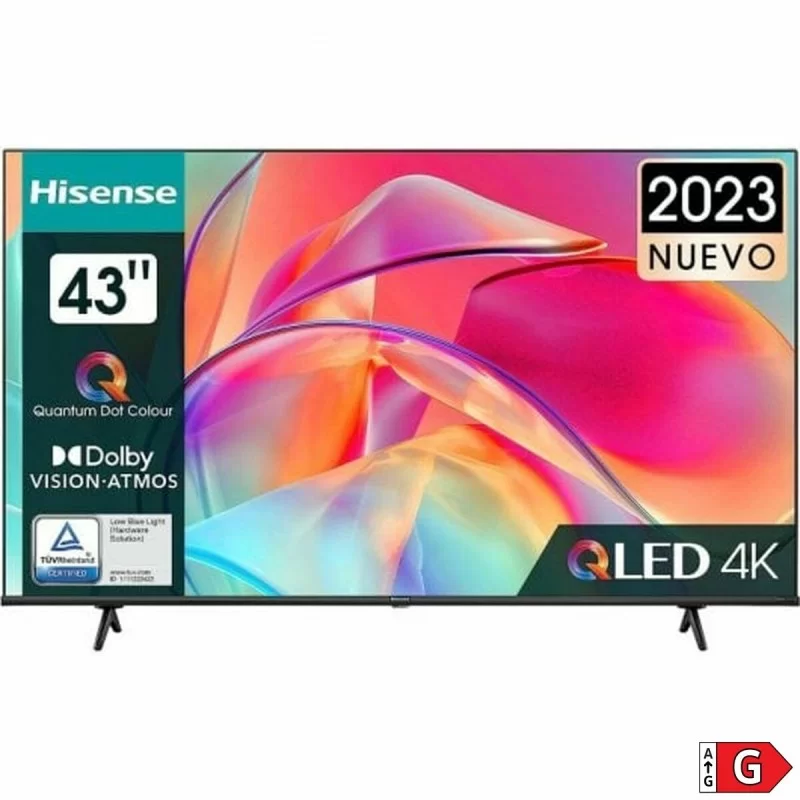 Smart TV Hisense 43E7KQ 4K Ultra HD 43" HDR...