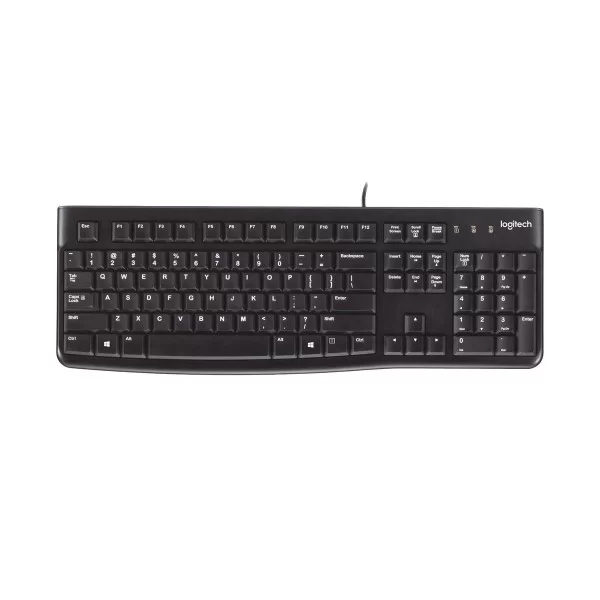 Keyboard Logitech K120 Black Azerty French