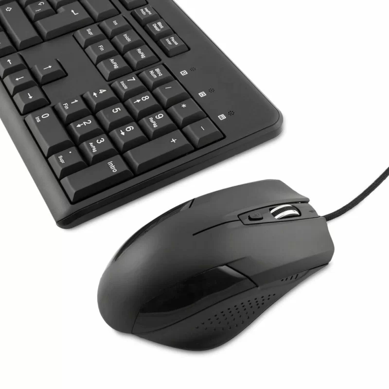 Keyboard and Mouse CoolBox COO-KTR-01U Spanish...