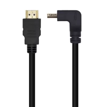 HDMI Cable Aisens Black 1 m