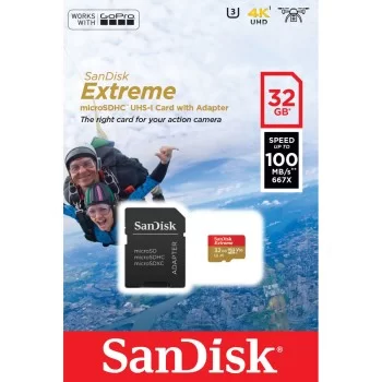 Micro SD Memory Card with Adaptor SanDisk...
