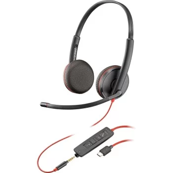 Headphones with Microphone HP Blackwire C3225 Black