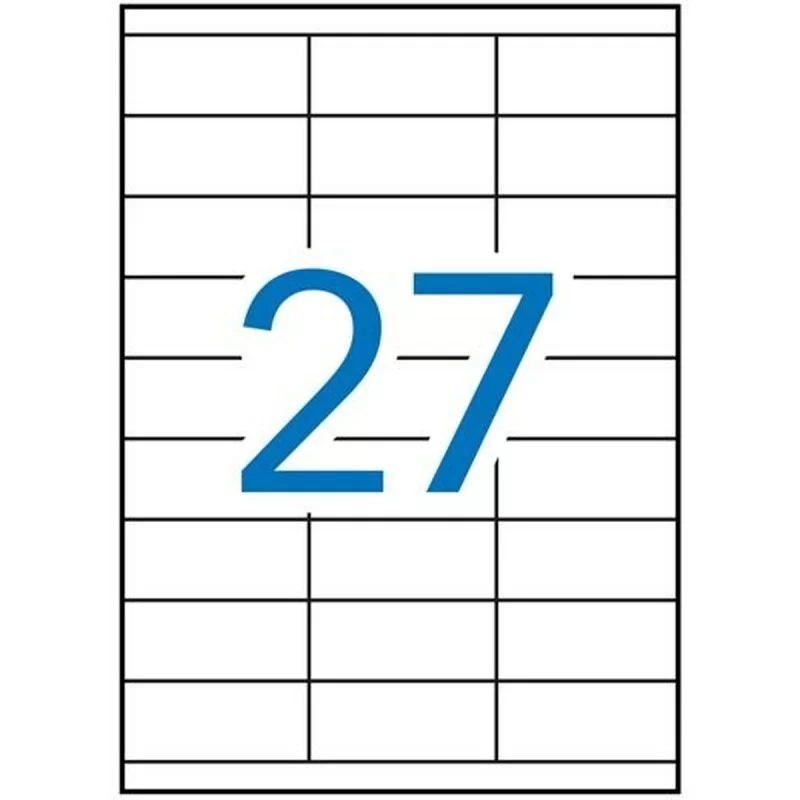 Adhesive labels Apli 01271 100 Sheets 70 x 30...