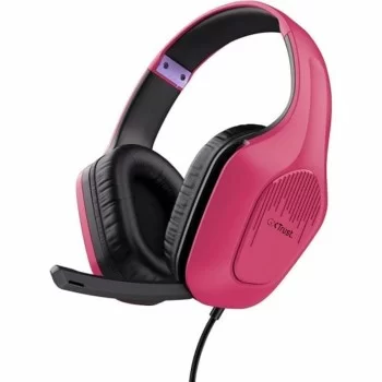 Headphones with Microphone Trust Black Pink