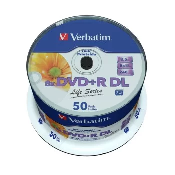 DVD-R Verbatim 97693 50 uds 8,5 GB (50 Units)