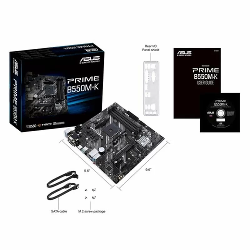 Motherboard Asus PRIME B550M-K mATX AM4 AMD...