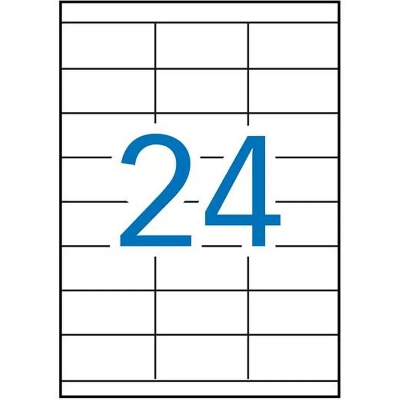 Adhesive labels Apli 1782 500 Sheets 70 x 35 mm...