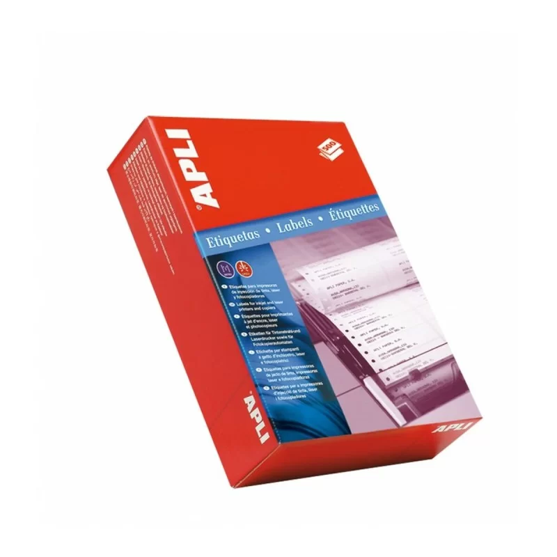 Printer Labels Apli 88,9 x 36,0 mm White 500...