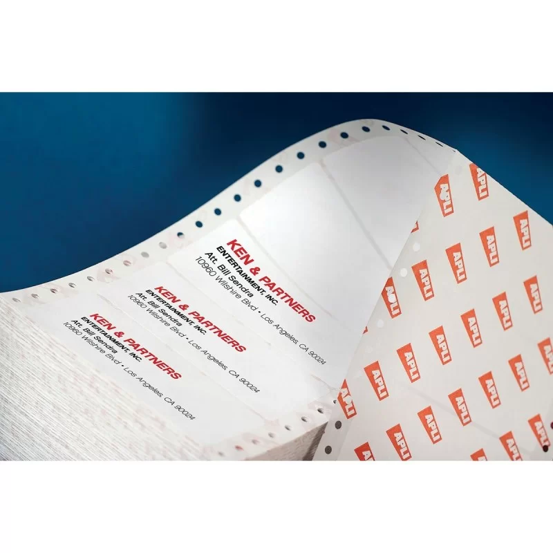 Printer Labels Apli 88,9 x 36,0 mm White 500...
