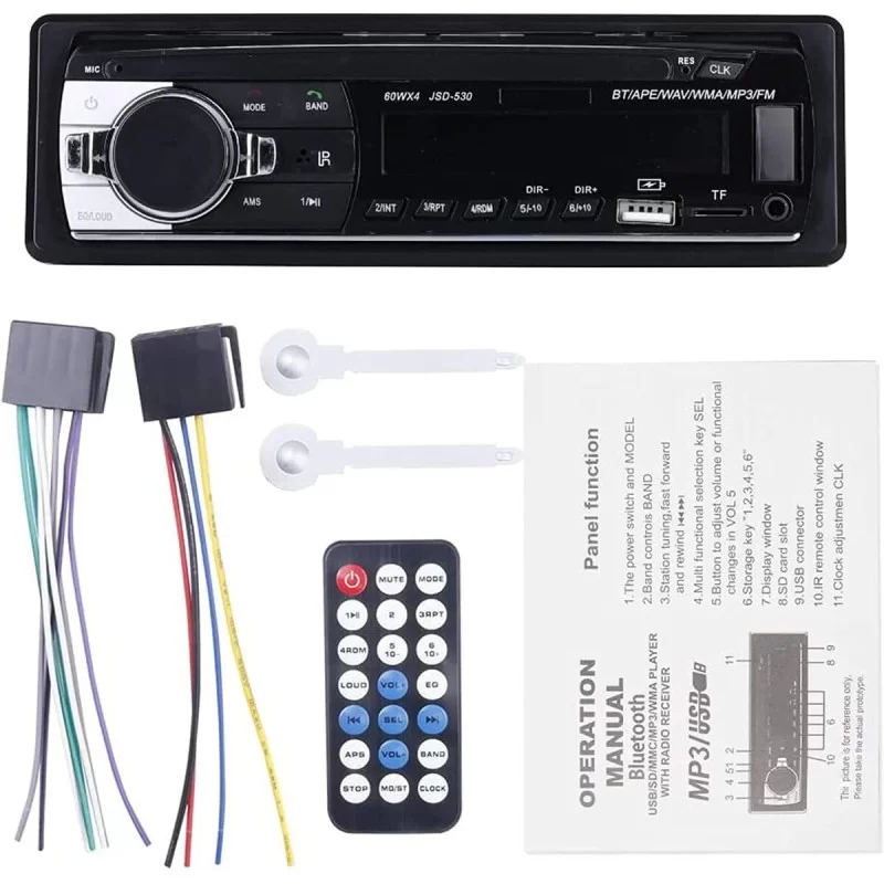 Radio CD for Cars NK Bluetooth