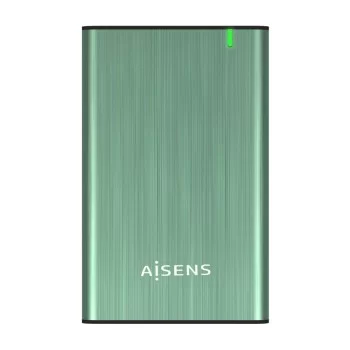Hard drive case Aisens ASE-2525SGN USB Green USB-C Micro...