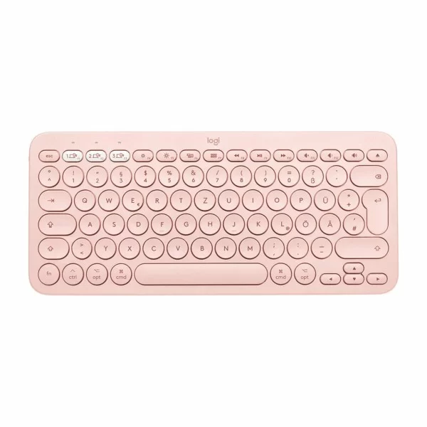 Keyboard Logitech 920-010400 Spanish Pink Spanish Qwerty QWERTY