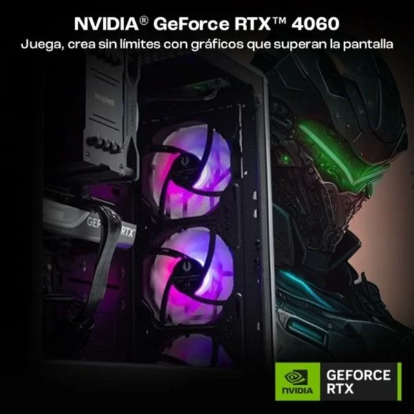 Desktop PC PcCom Ready Intel Core i5-12400F 32 GB RAM 1 TB SSD Nvidia Geforce RTX 4060