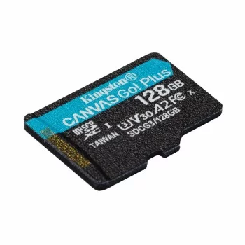 Micro SD Memory Card with Adaptor Kingston SDCG3/128GBSP...