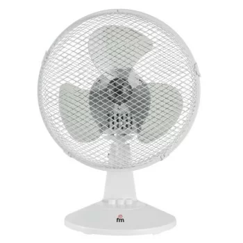 Table Fan Grupo FM 65786 25 W Ø 23 cm White