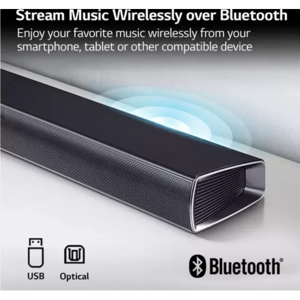 LG SQC1 2.1 Wireless Compact Sound Bar