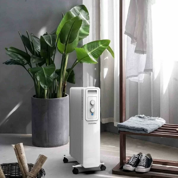 Oil-filled Radiator (11 chamber) Universal Blue 460-UCRA9101 White 2000 W