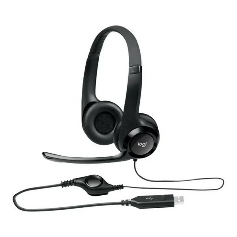 Headphones with Microphone Logitech 981-000406...