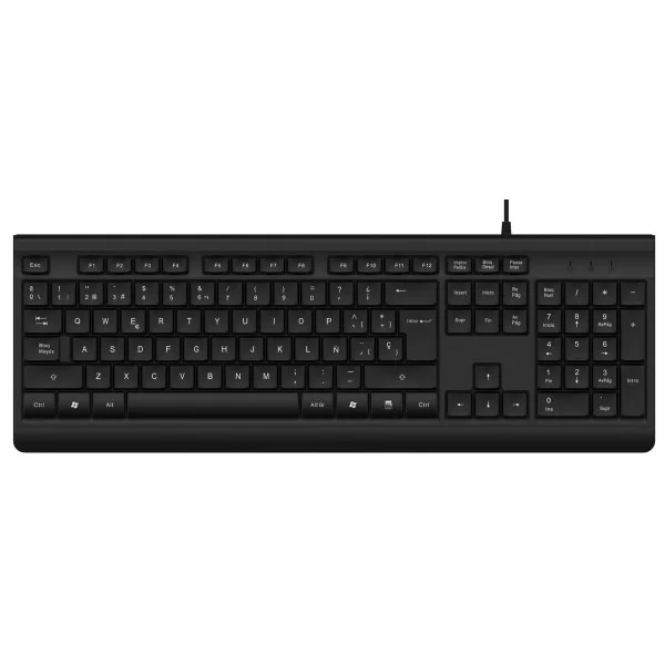 Keyboard and Mouse iggual IGG317617 Black