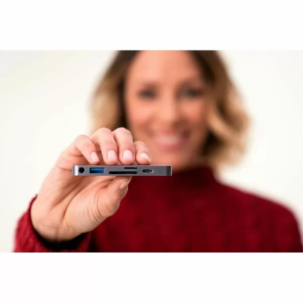 USB Hub Targus HD319B-GRY Grey 60 W (1 Unit)