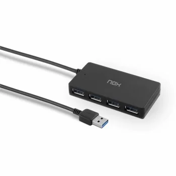 USB Hub Nox Lite Hub One Black