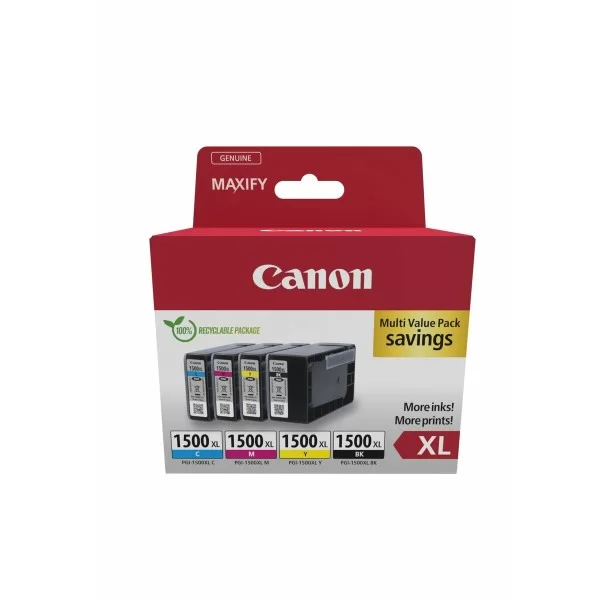 Original Ink Cartridge Canon PGI-1500XL Multicolour Black/Cyan/Magenta/Yellow