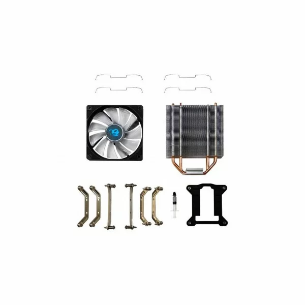 Ventilator and Heat Sink CoolBox DG-VCPU-CY2-LB 1800 rpm Ø 12 cm