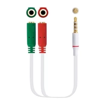 Audio Jack (3.5 mm) Splitter Cable NANOCABLE 10.24.120...