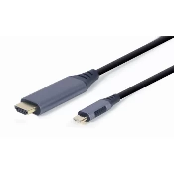 HDMI to DVI adapter GEMBIRD CC-USB3C-HDMI-01-6 Black/Grey...