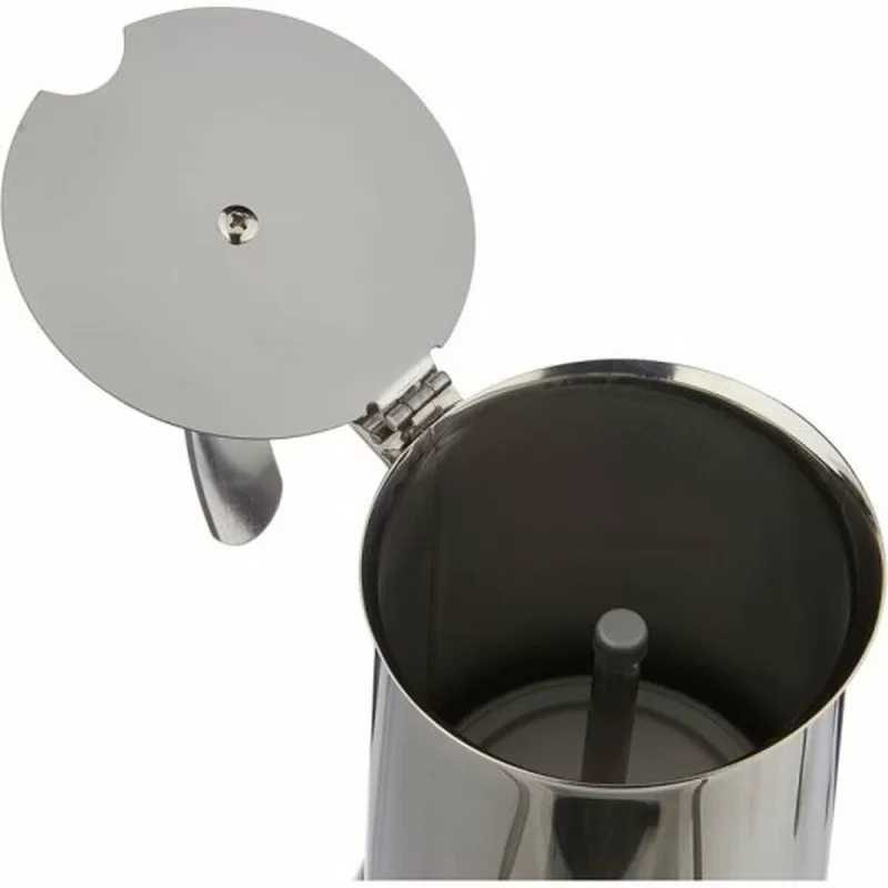 Italian Coffee Pot Monix Eterna Grey Stainless...