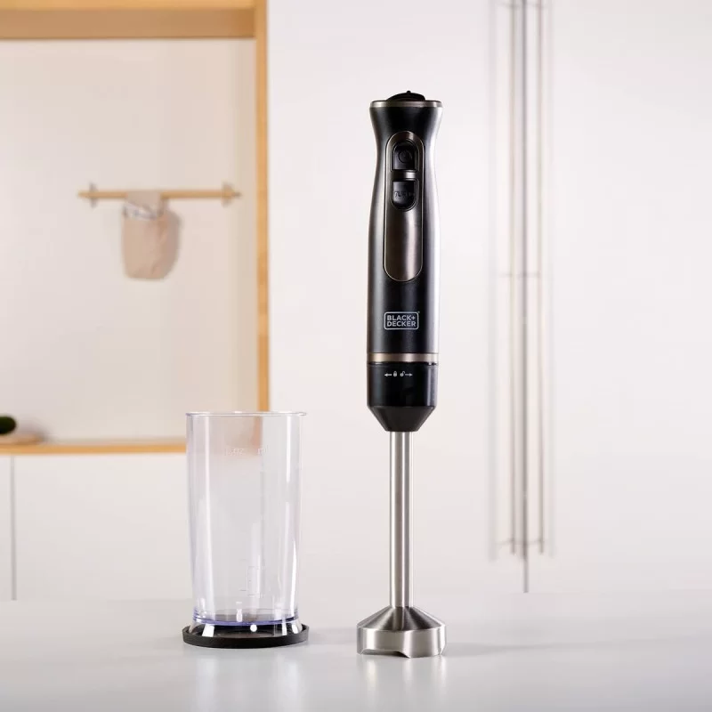 Hand-held Blender Black & Decker BXHB800E Black...
