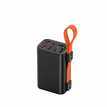 Power Bank LEOTEC LEPOW100W30K Black Multicolour 3.7 V